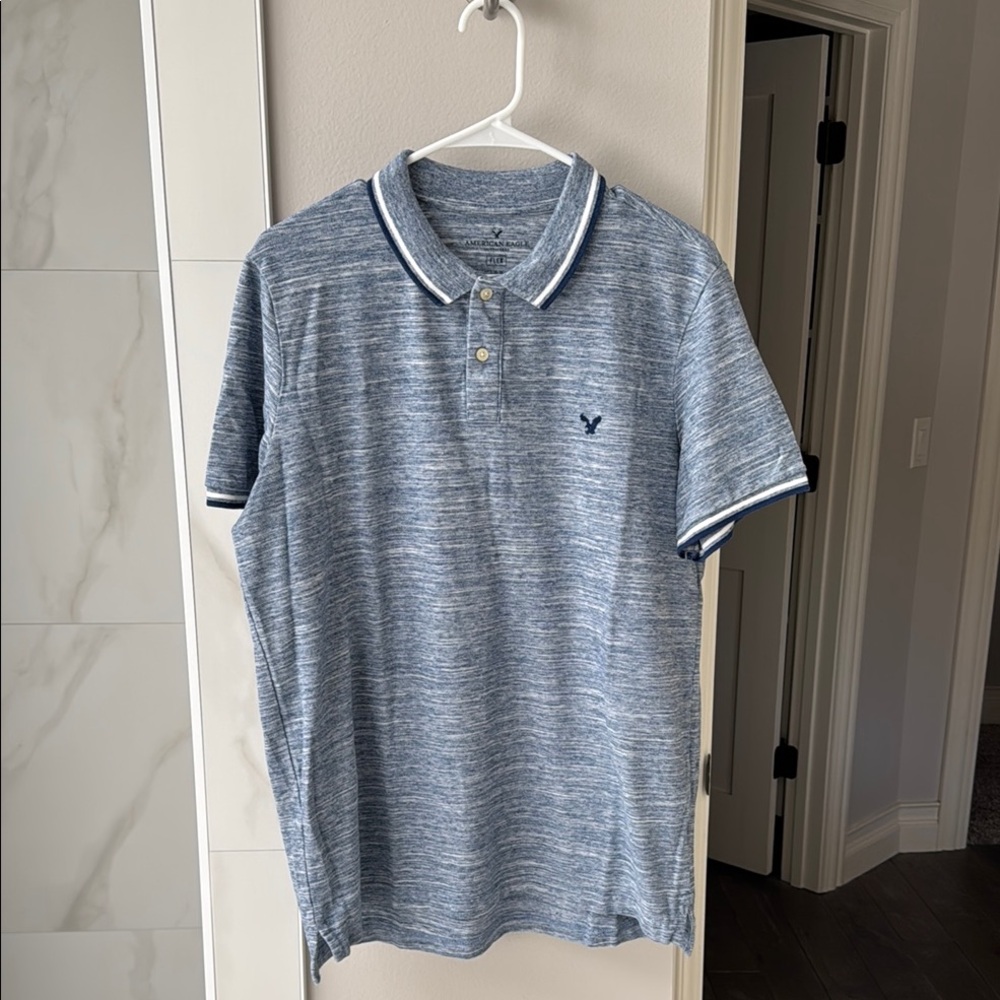 AMERICAN EAGLE POLO SHORT SLEEVE SHIRT